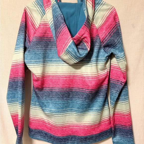 Burton Women's Striped Jacket - Pink and Blue - Picture 2 of 3